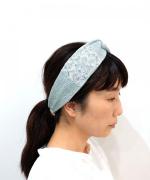 海を囲む町　ヘアバンド