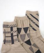 ３pattern socks pack