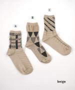 ３pattern socks pack