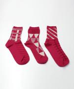 ３pattern socks pack