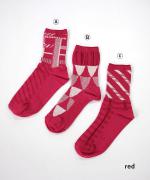 ３pattern socks pack