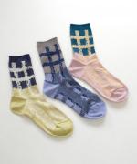 色彩の息吹(チェック)　ショート