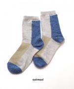 色の輪郭　ショートソックス