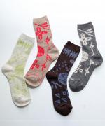 枯らくさ　ショートソックス