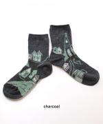 火と石の山　ショートソックス