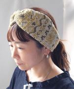 色かざり　ヘアバンド