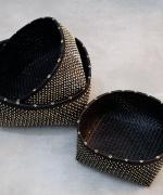 Kottan　Basket（L)/ブラックナチュラル
