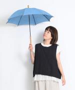 うさぎのたすき/折り畳み日傘/〈麻素材〉